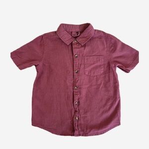 Kids Classic Mauve Button-Down Shirt